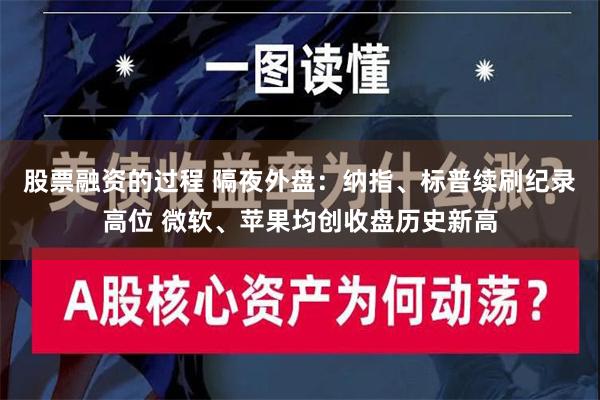 股票融资的过程 隔夜外盘：纳指、标普续刷纪录高位 微软、苹果均创收盘历史新高